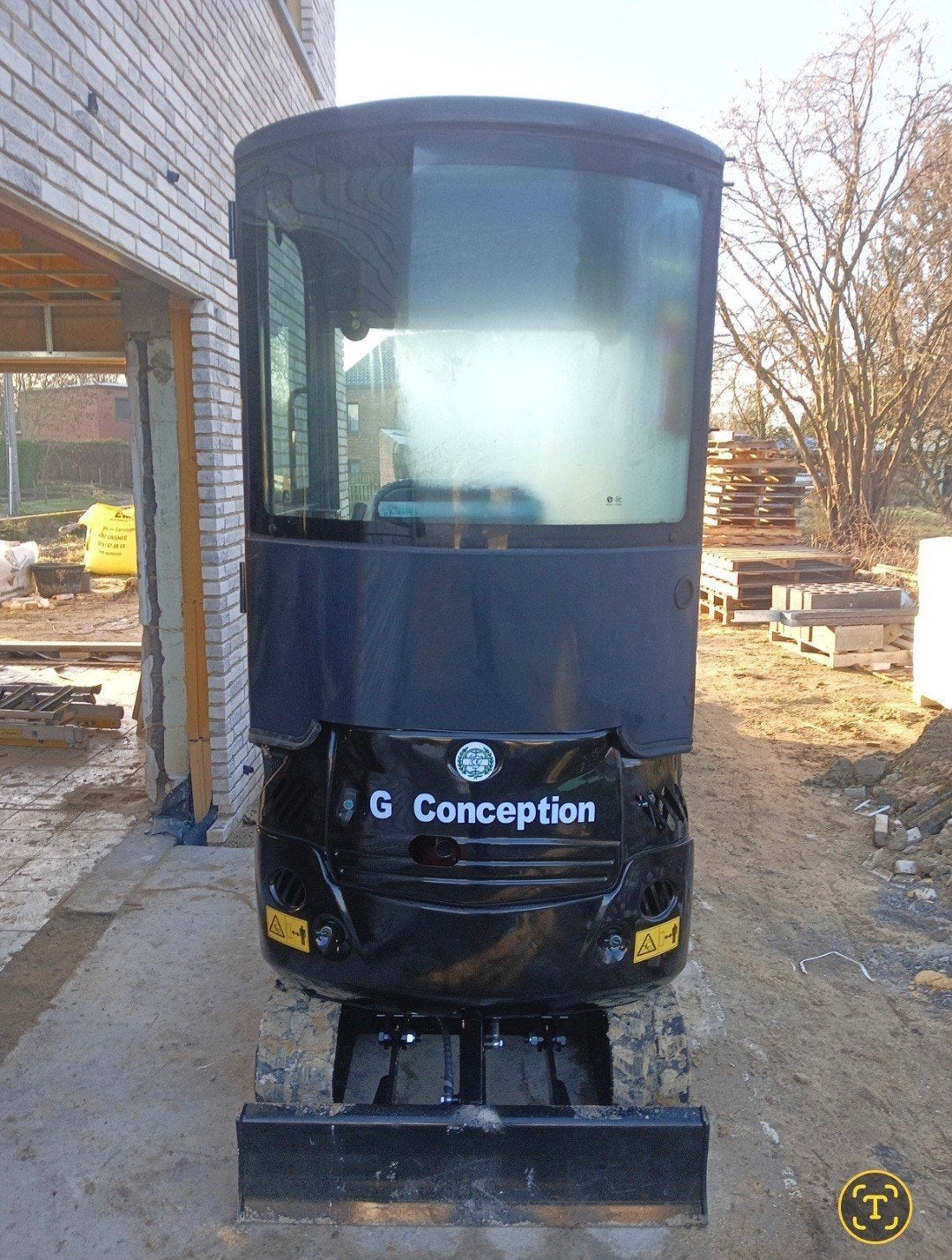 Mini Pelle, Enlèvement, Diesel, Équipement de construction