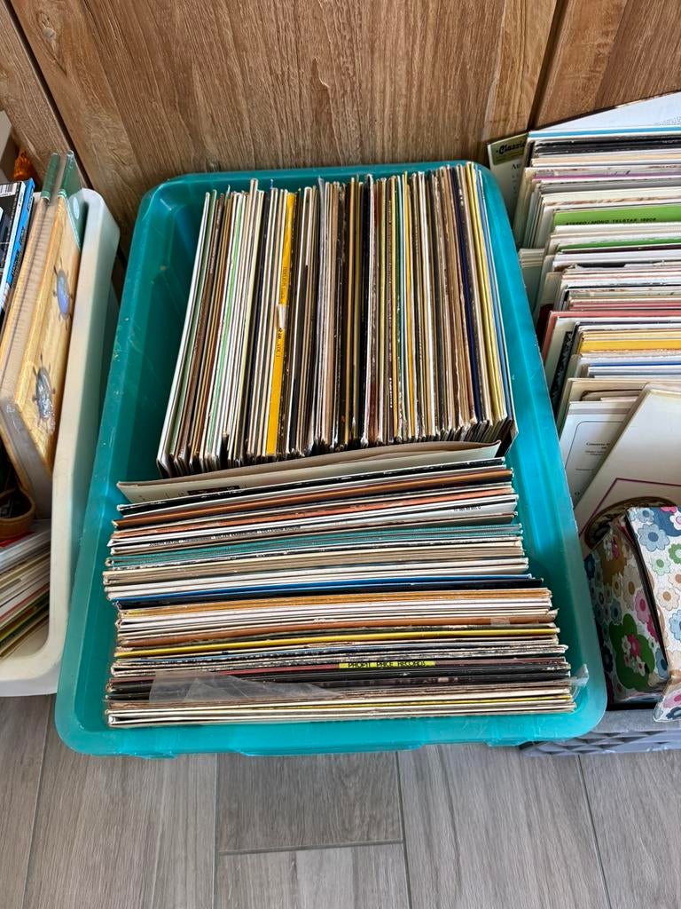 Lots ÉNORMES de 33 tours +- 700 pieces, Enlèvement, Comme neuf
