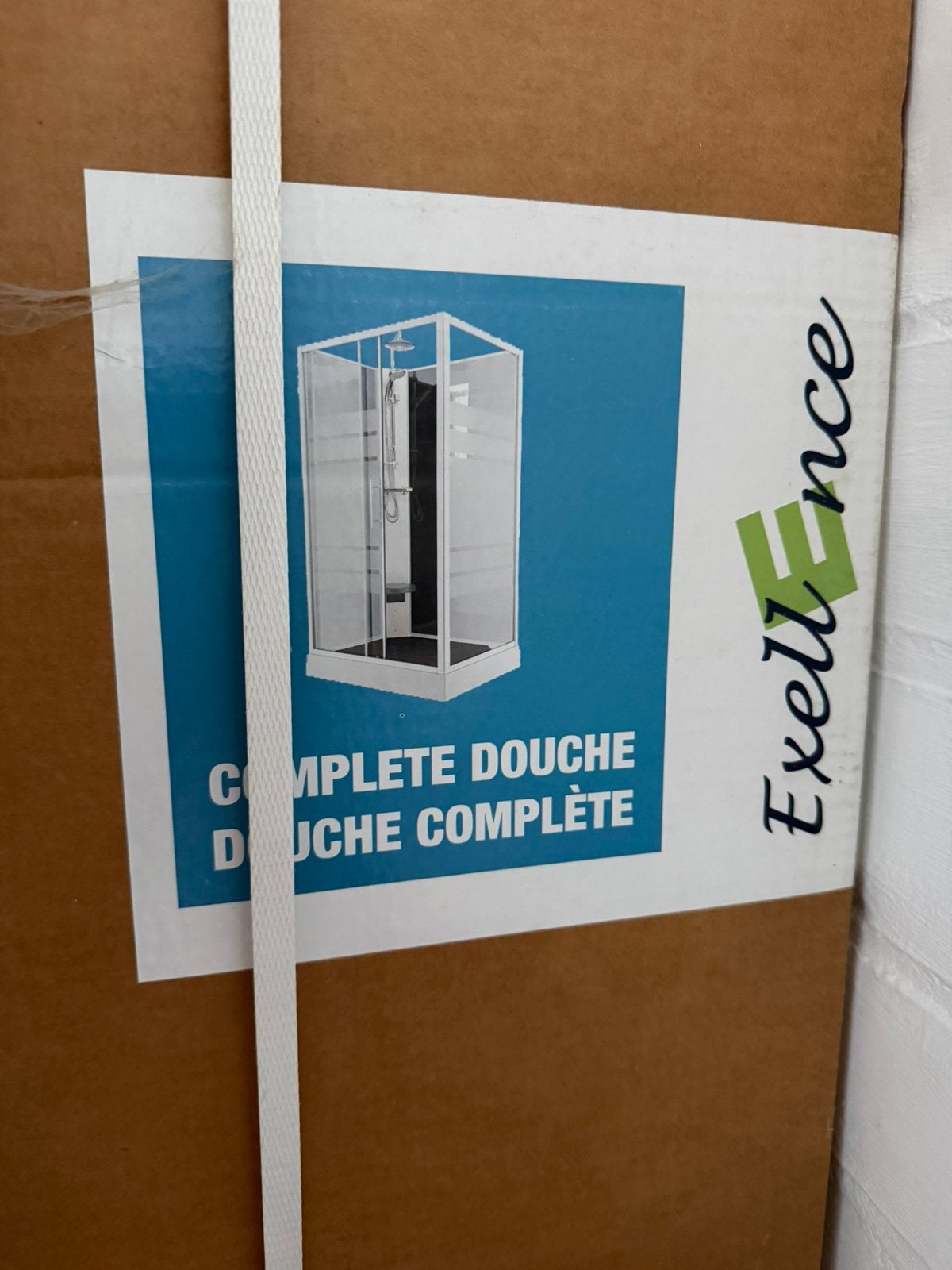 Douchecabine, Huis en Inrichting, Badkamer | Complete badkamers, Ophalen, Nieuw