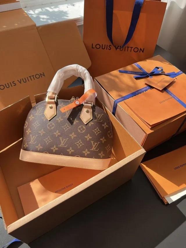 Sac Louis Vuitton Alma, Bijoux, Sacs & Beauté, Enlèvement ou Envoi, Neuf, Brun, Sac à main