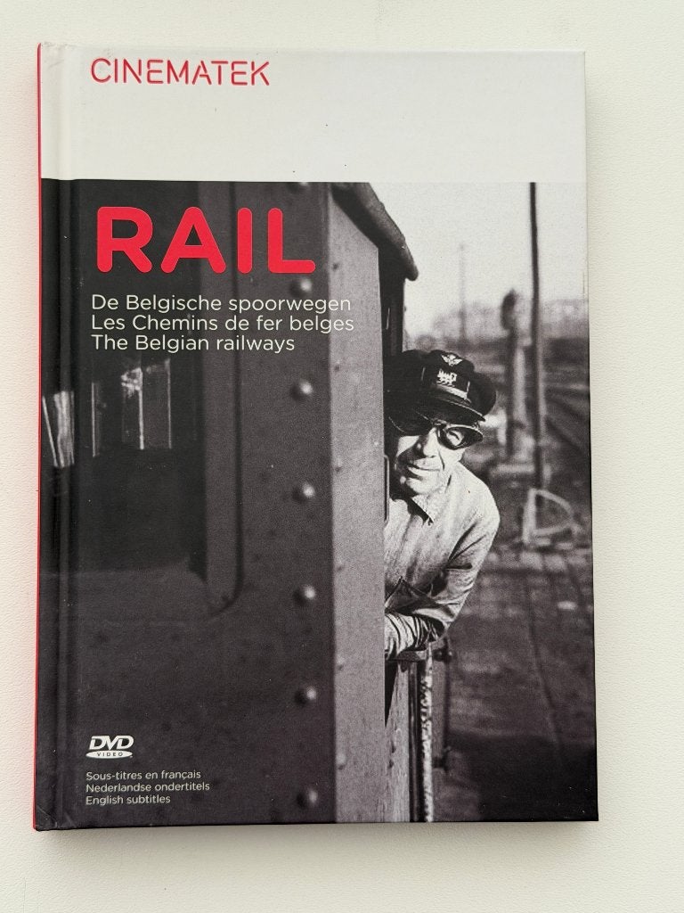 Cinematek: RAIL - De Belgische spoorwegen (DVD + Boek), Alle leeftijden, Nederlands, Ophalen of Verzenden, Politiek of Geschiedenis