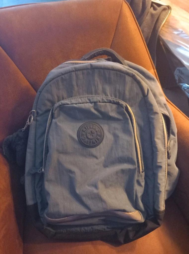 Kipling boekentas met laptop vak, Handtassen en Accessoires, Tassen | Schooltassen, Ophalen of Verzenden, Blauw, Rugtas