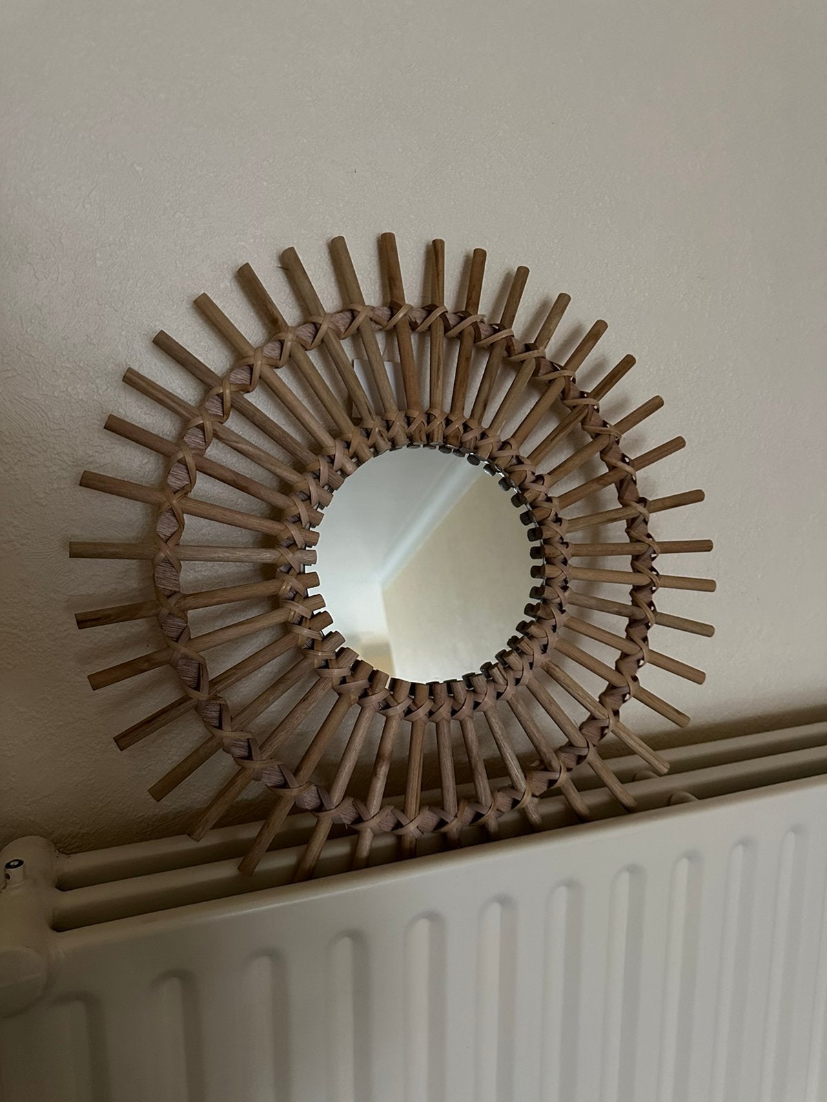 Boho spiegel, Maison & Meubles, Accessoires pour la Maison | Miroirs, Enlèvement, Comme neuf