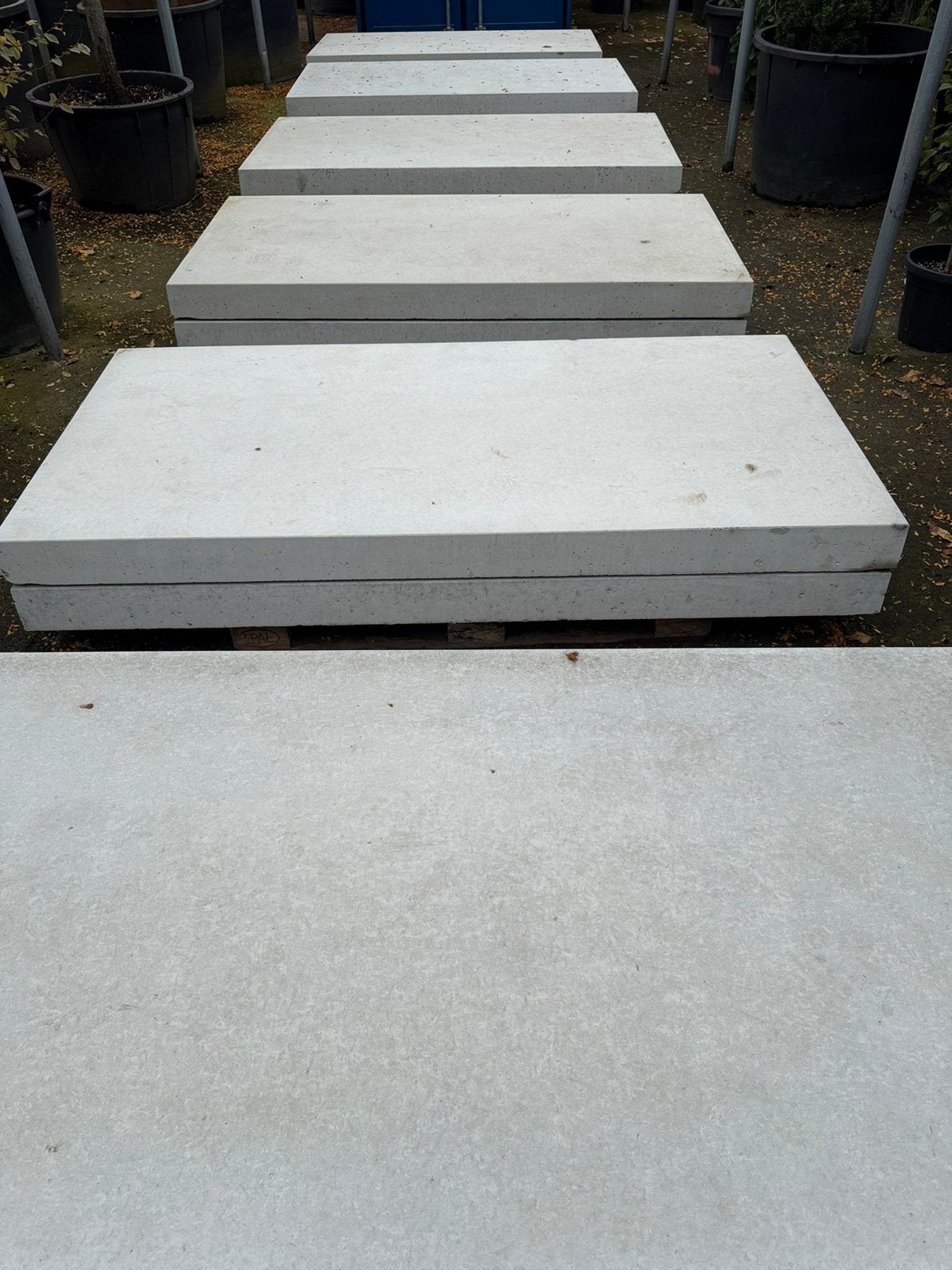 Betonplaten Eurodal 33 m2 nieuw !!!, Tuin en Terras, Ophalen, Overige typen, Nieuw, 10 m² of meer