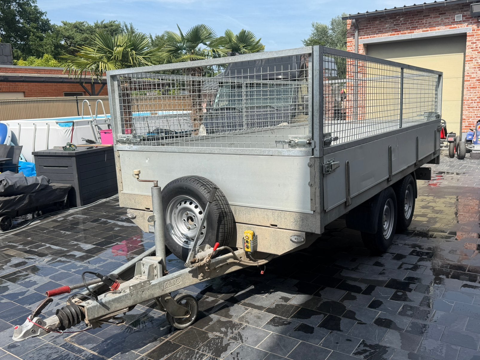 Elektrische kipper merk bw 3500kg  4m, Ophalen, Zo goed als nieuw