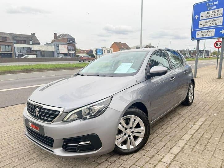Peugeot 308 2018 Allure Automaat 045000km 131pk Euro6d Full, Auto's, Testrit aan huis, Stof, Euro 6, 1198 cc