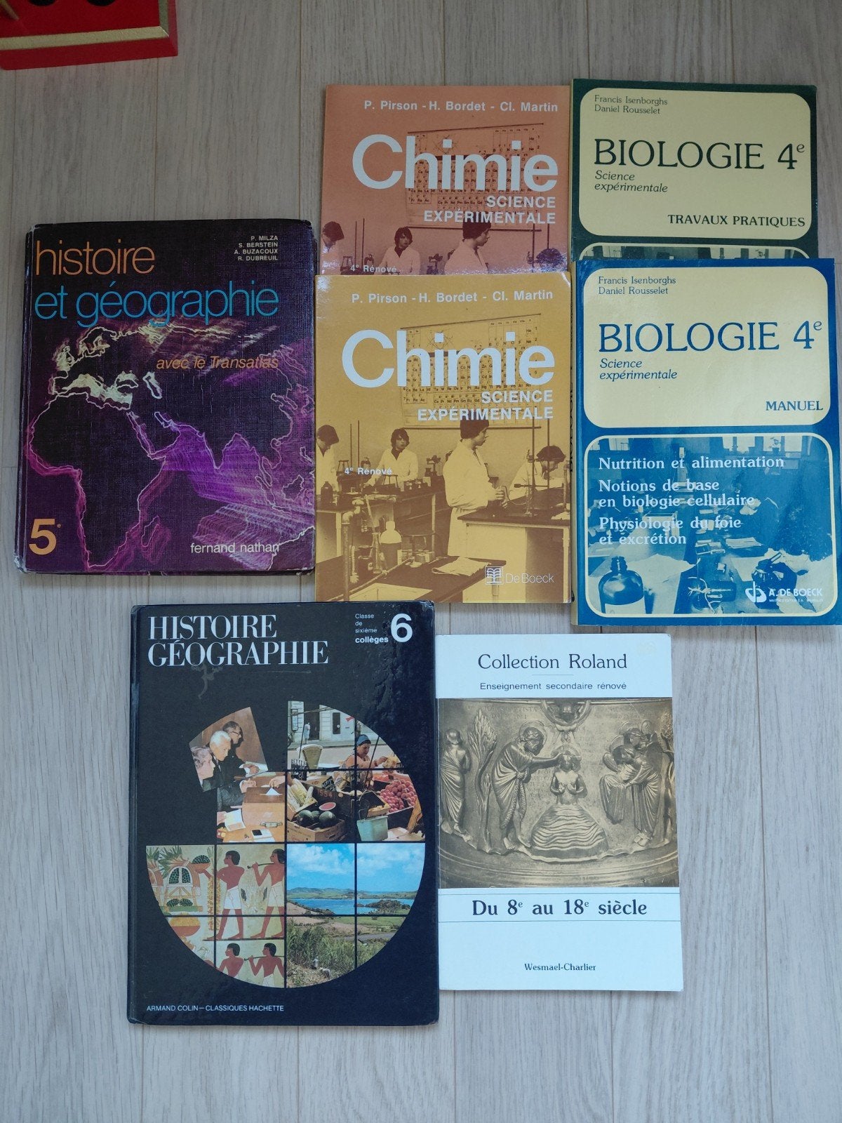 Manuels scolaires anciens et  vintage, Enlèvement ou Envoi, Utilisé