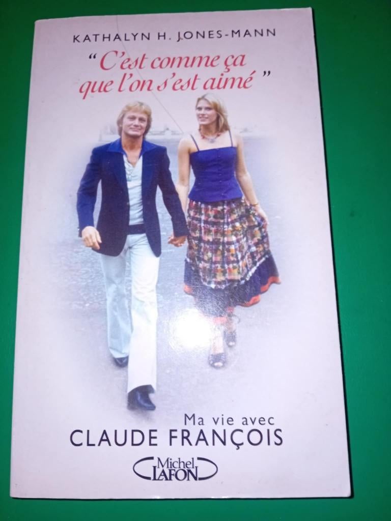 boek ma vie avec claude francois, Ophalen of Verzenden, Zo goed als nieuw, Film, Tv en Media, Kathalyn h.jones-mann