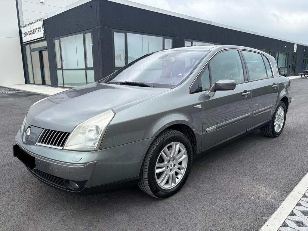 Renault Vel Satis 2.0 Benzine 2004 221.000km, Autos, Renault, Argent ou Gris, Boîte manuelle, 5 places, Particulier