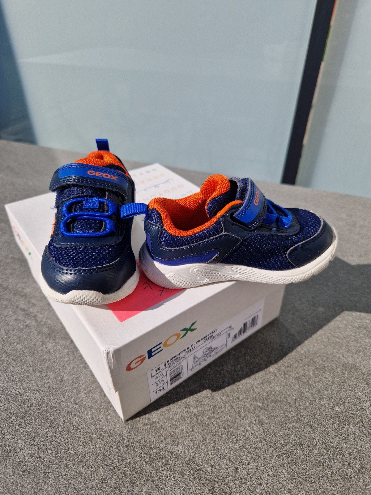 kinderschoen GEOX maat 20 jongen, Kinderen en Baby's, Schoenen, Ophalen of Verzenden, Zo goed als nieuw, Jongen