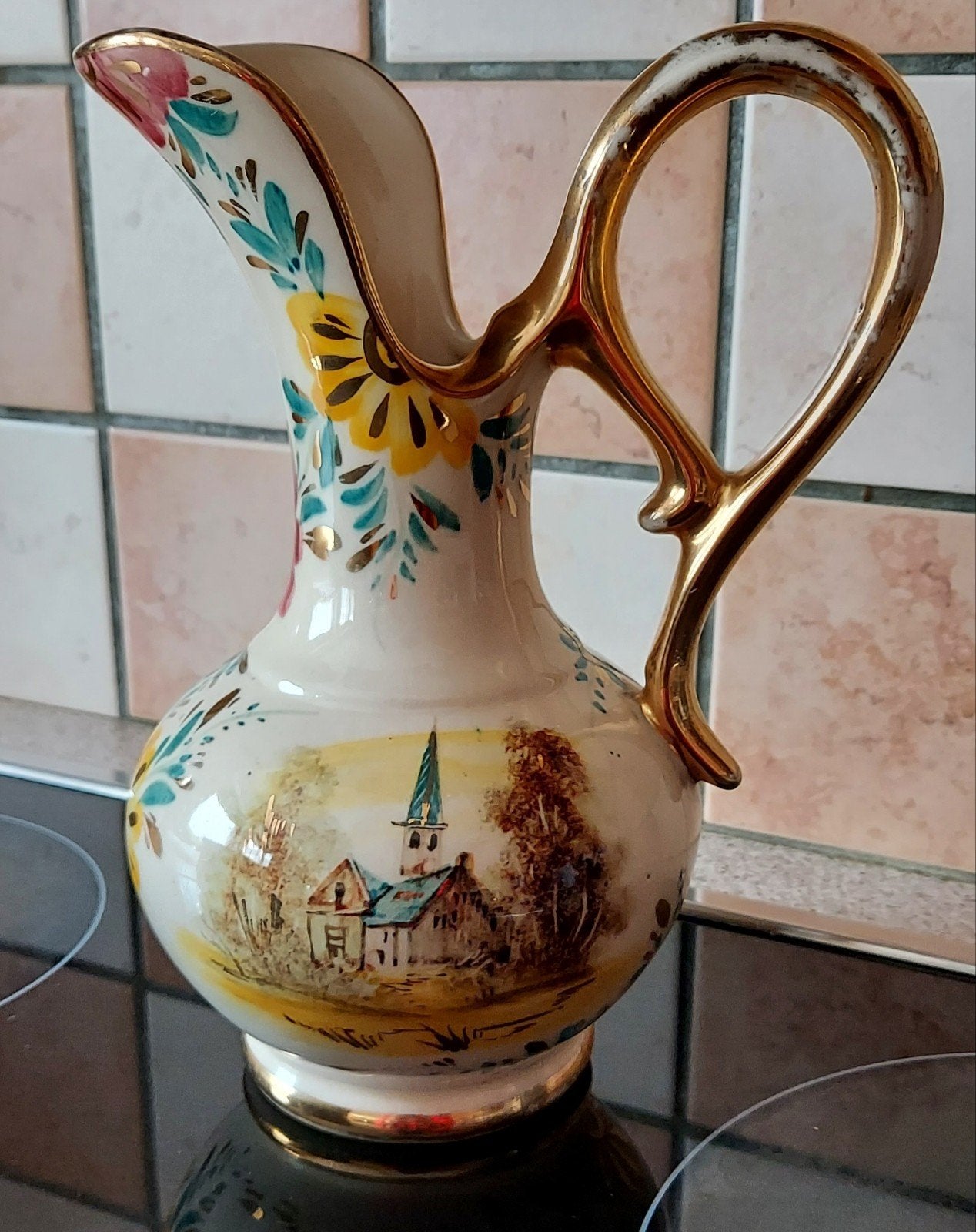 pot ou cruche st ghislain, Antiek en Kunst, Antiek | Vazen, Ophalen of Verzenden