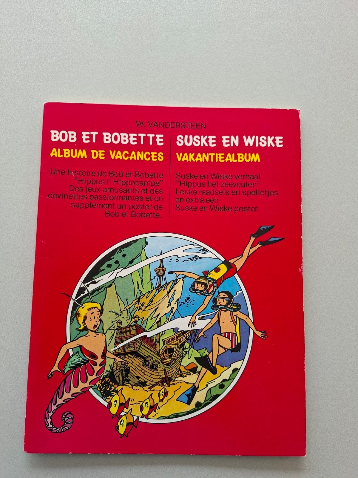 Suske en Wiske - Bob et Bobettr vakantiealbum, Livres, BD, Enlèvement
