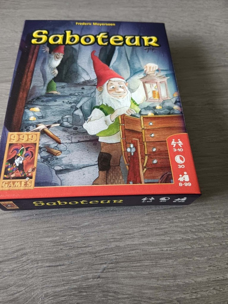 Saboteur, Enlèvement ou Envoi, Comme neuf