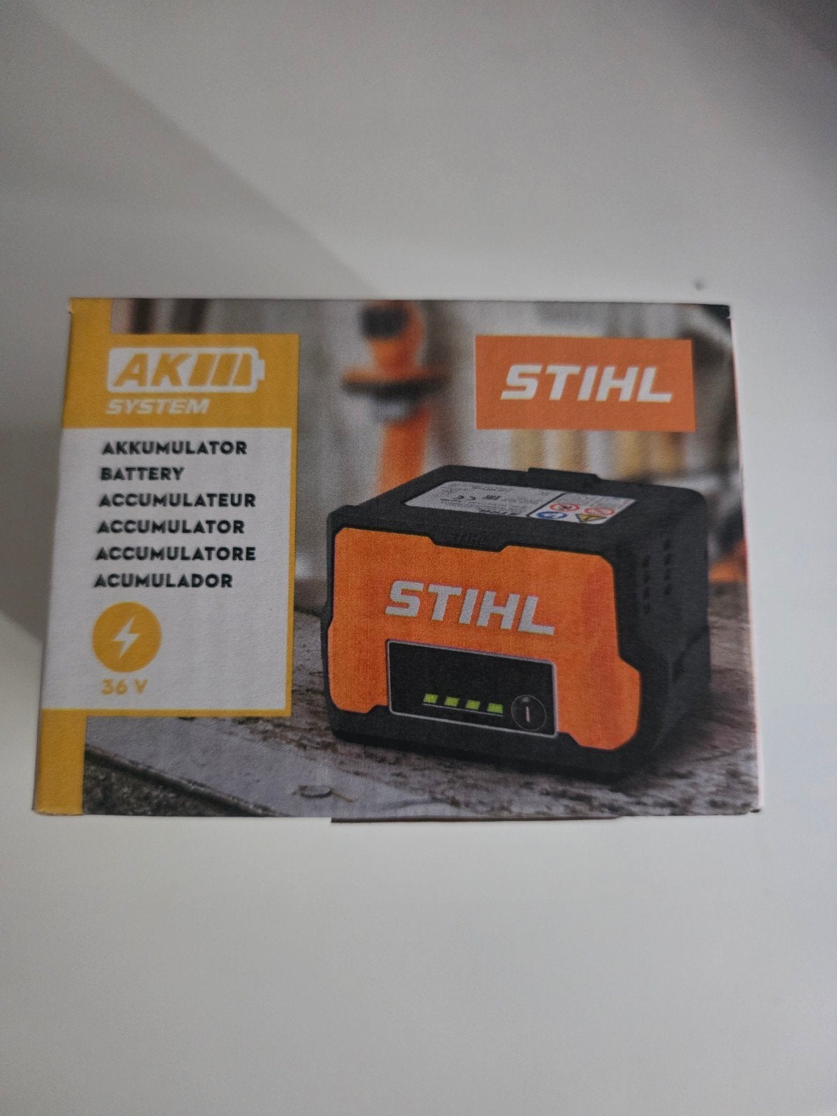 Stihl AK20-batterij nooit geopend, Ophalen of Verzenden