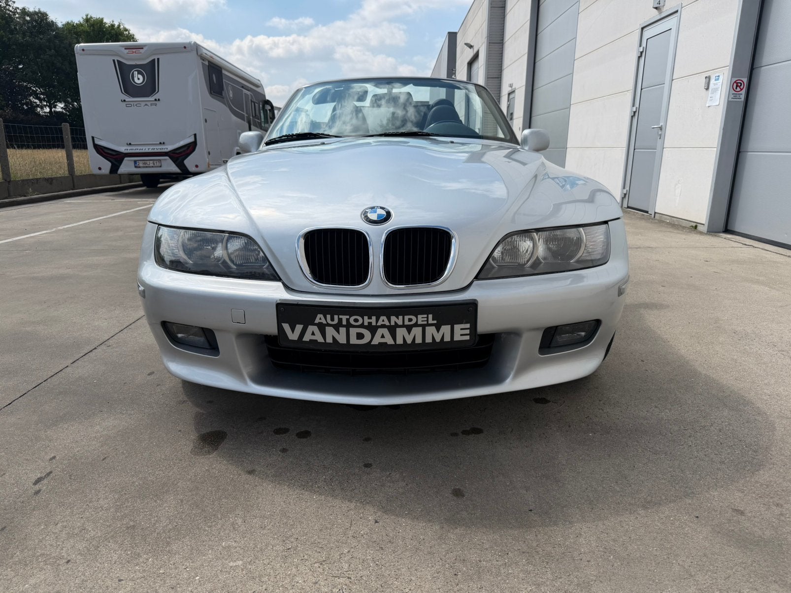 Bmw Z3 Cabriolet 2.2 / 6cil / Amper 77152 km/ Airco, Auto's, Zwart, Cabriolet, Leder, Bedrijf