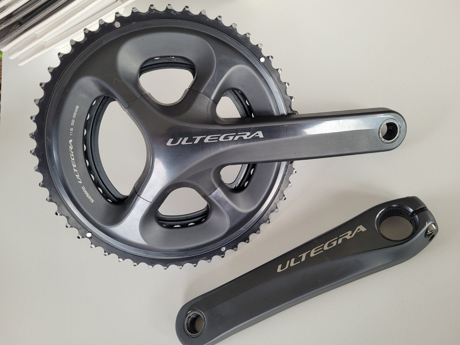 Pedalier Shimano Ultegra FC-6800 52/36, Enlèvement ou Envoi, Utilisé, Aluminium