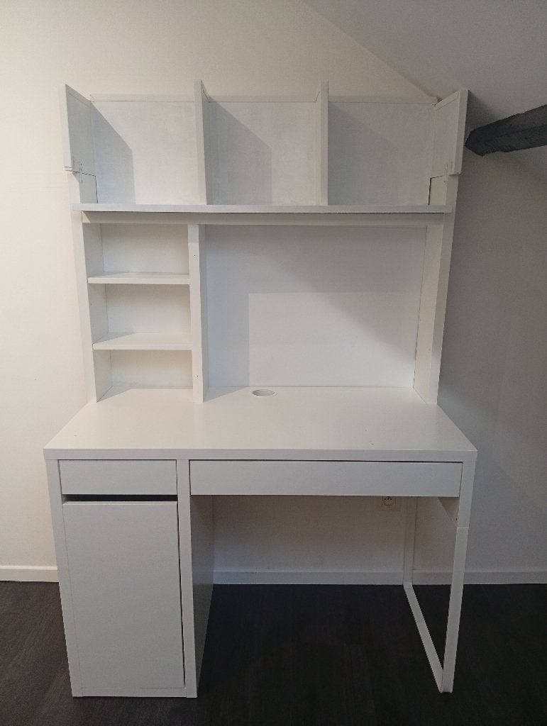 Bureau type ikea, 105 cm, Bureau d'écolier, Classique, 50 cm