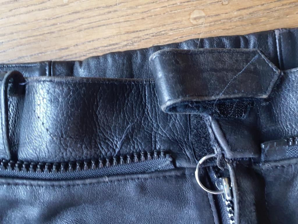 Richa leder motorbroek, Motoren, Kleding | Motorkleding, Broek | leer, Heren, Tweedehands, Ophalen