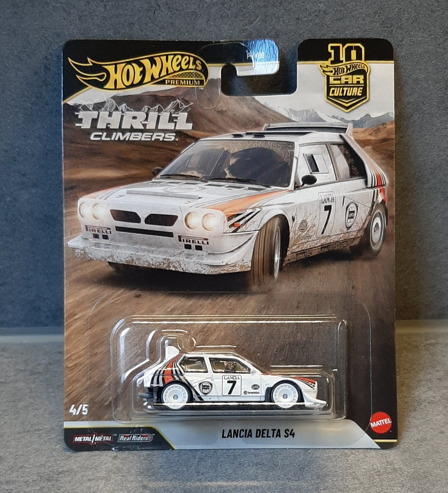 Hotwheels Premium/Lancia Delta S4/Thrill Climbers/NIEUW, Ophalen of Verzenden, Nieuw, Auto