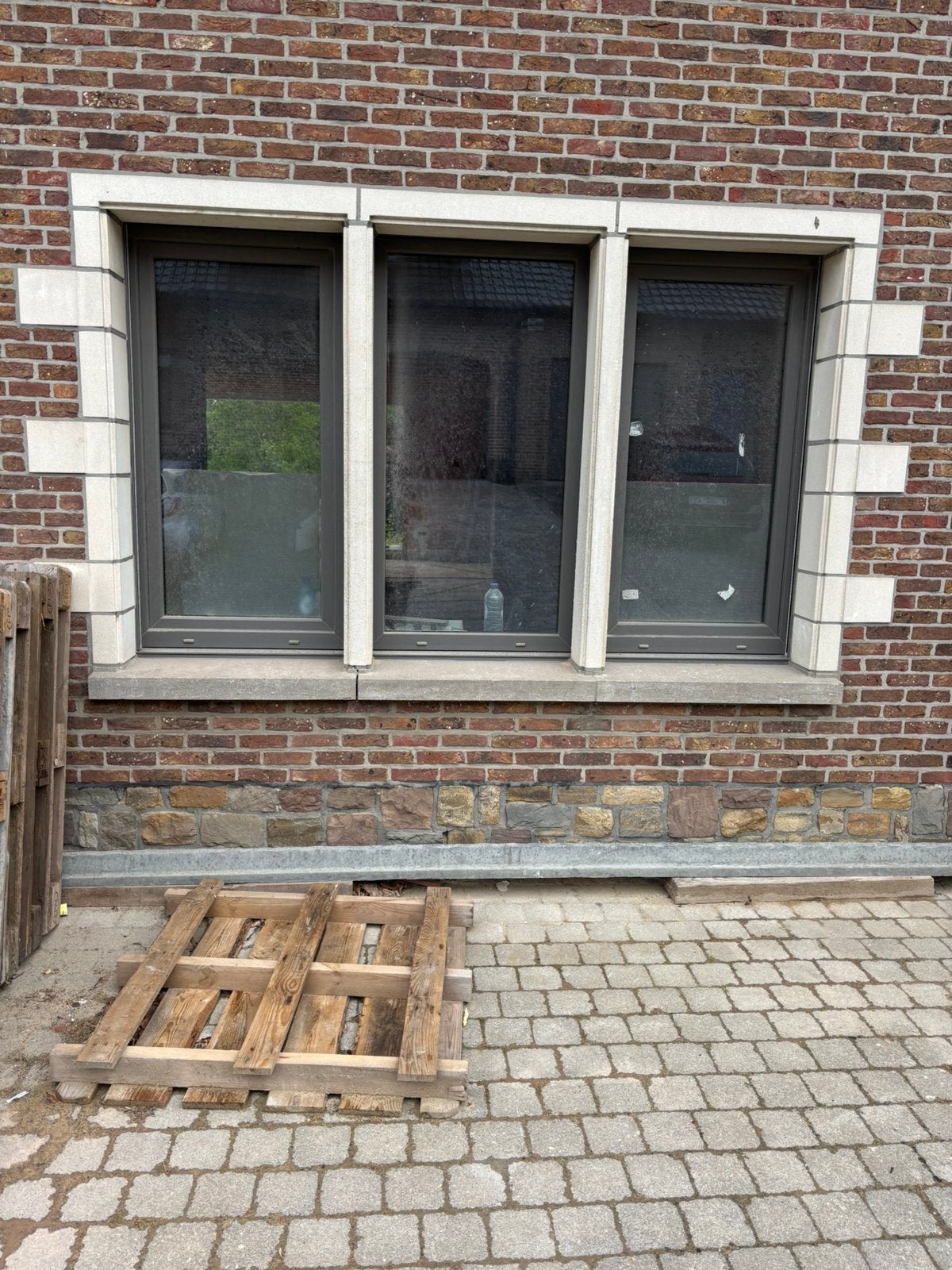2 raampartijen te koop, Doe-het-zelf en Bouw, Ophalen, Zo goed als nieuw