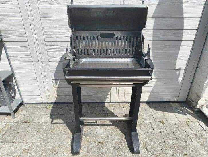 Barbecoock RVS Houtskoolbarbecue met Thermometer, Ophalen