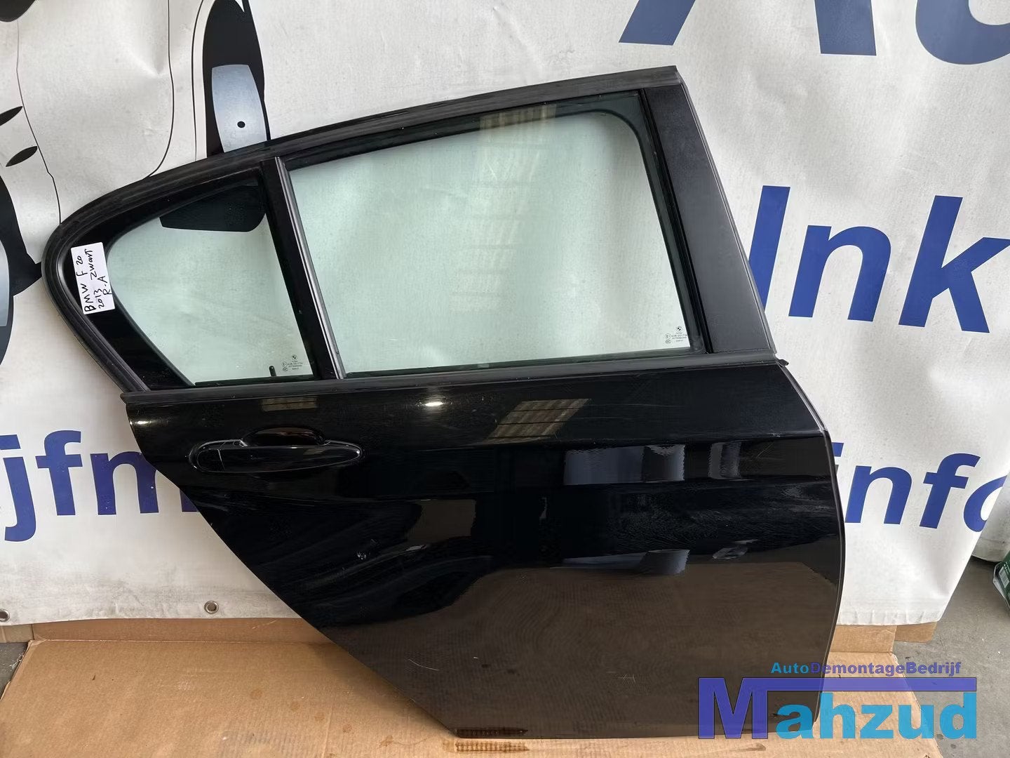 BMW 1 SERIE F20 zwart rechts achter deur portier 2011-2019, Auto-onderdelen, Petuelring 130
80788  Munich, DE, Gebruikt, Deur