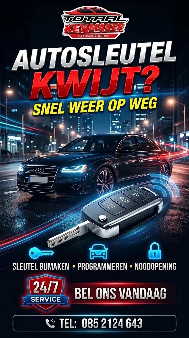 Sleutel en smartleys maken wij bij u op locatie, Ophalen of Verzenden, Nieuw, Skoda