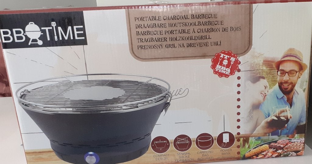 Draagbare bbq, Jardin & Terrasse, Enlèvement, Neuf
