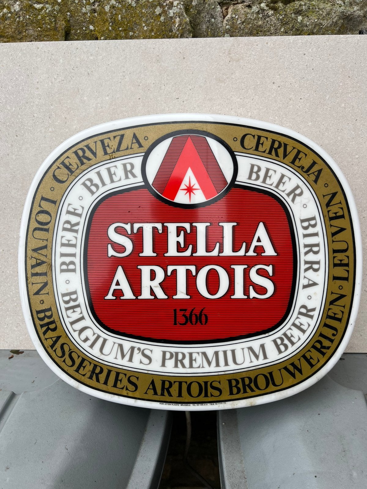 Stella Artois verlicht bord, Verzamelen, Ophalen, Zo goed als nieuw