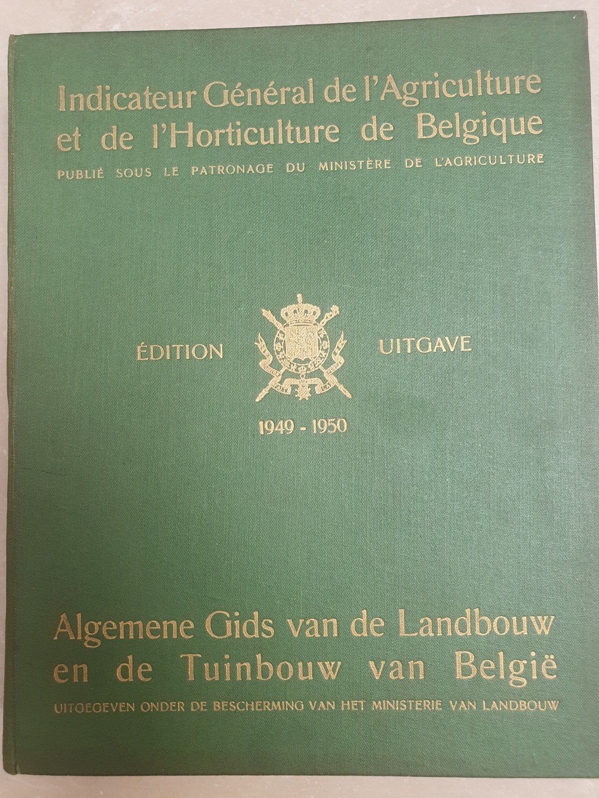 Algemene gids van de Landbouw en Tuinbouw van België, Ophalen