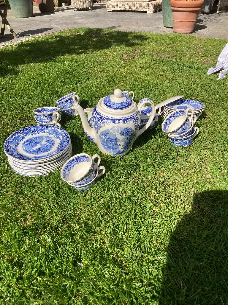Prachtig koffieservies maastricht, Antiek en Kunst, Ophalen