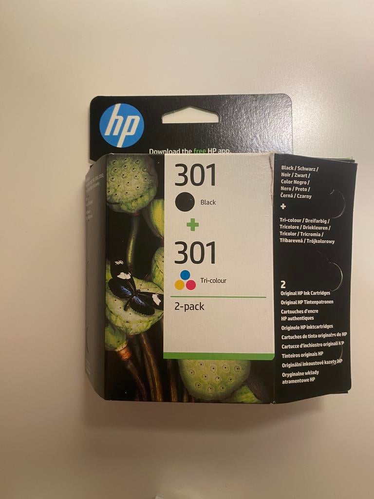 Encre d'imprimante HP 301 - Duopak, Informatique & Logiciels, Enlèvement, Neuf, Cartridge