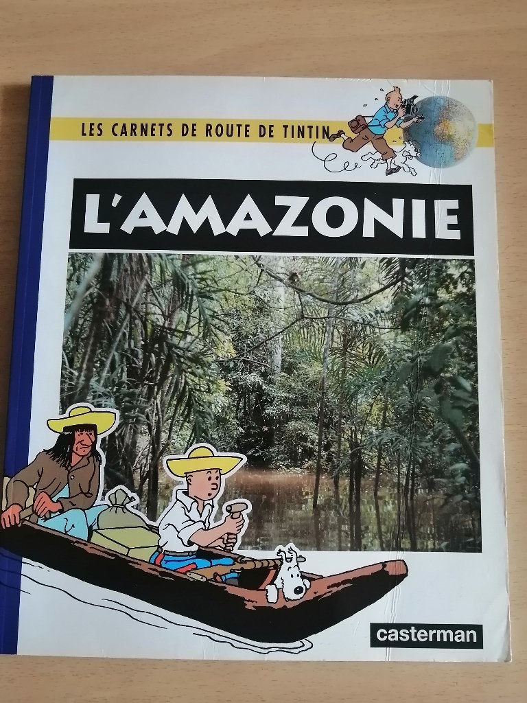 Les Carnets de route de Tintin : L'Amazonie - Casterman, Enlèvement ou Envoi