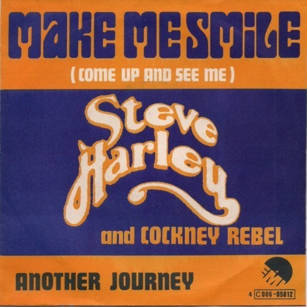7" Steve Harley and Cockney Rebel – Make Me Smile, Gebruikt, 7 inch, Ophalen of Verzenden, Rock en Metal