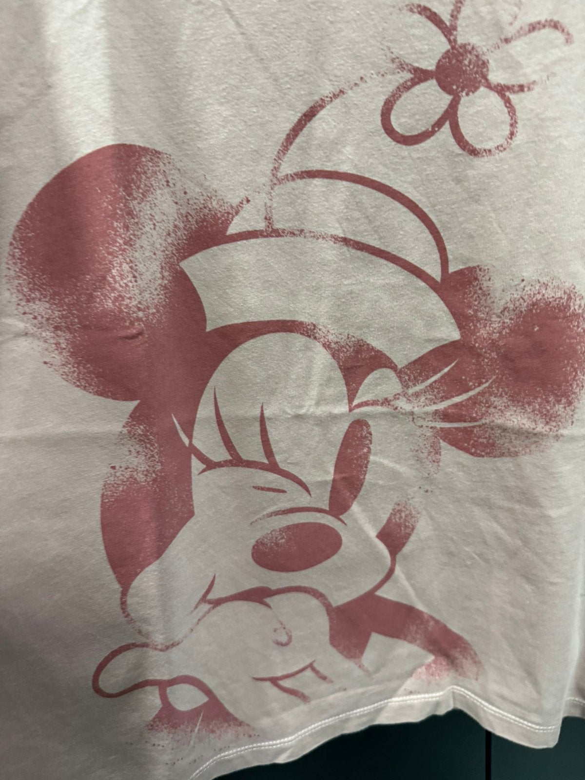 T-shirt Minnie Mouse maat xs, Kleding | Dames, T-shirts, Ophalen, Korte mouw, Roze, Maat 34 (XS) of kleiner