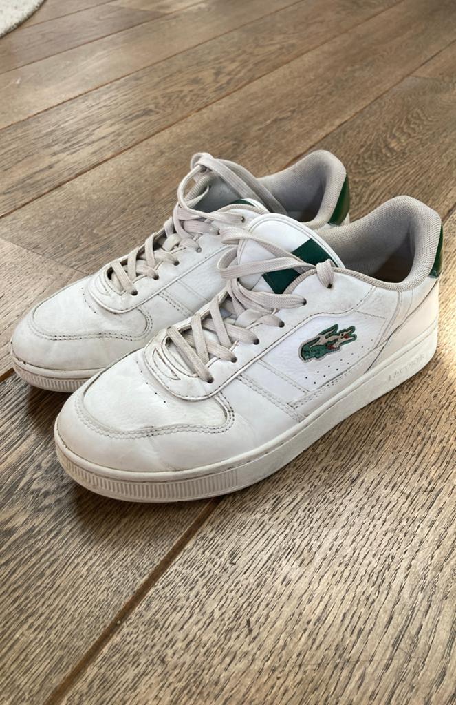 Lacoste taille 37, Sneakers et Baskets, Enlèvement, Porté, Blanc