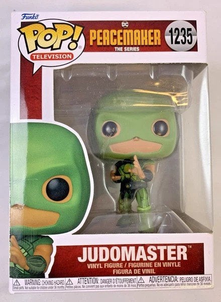 Figurine Funko Pop Peacemaker Judomaster 1235 en vinyle DC C, Collections, Jouets miniatures, Envoi, Comme neuf