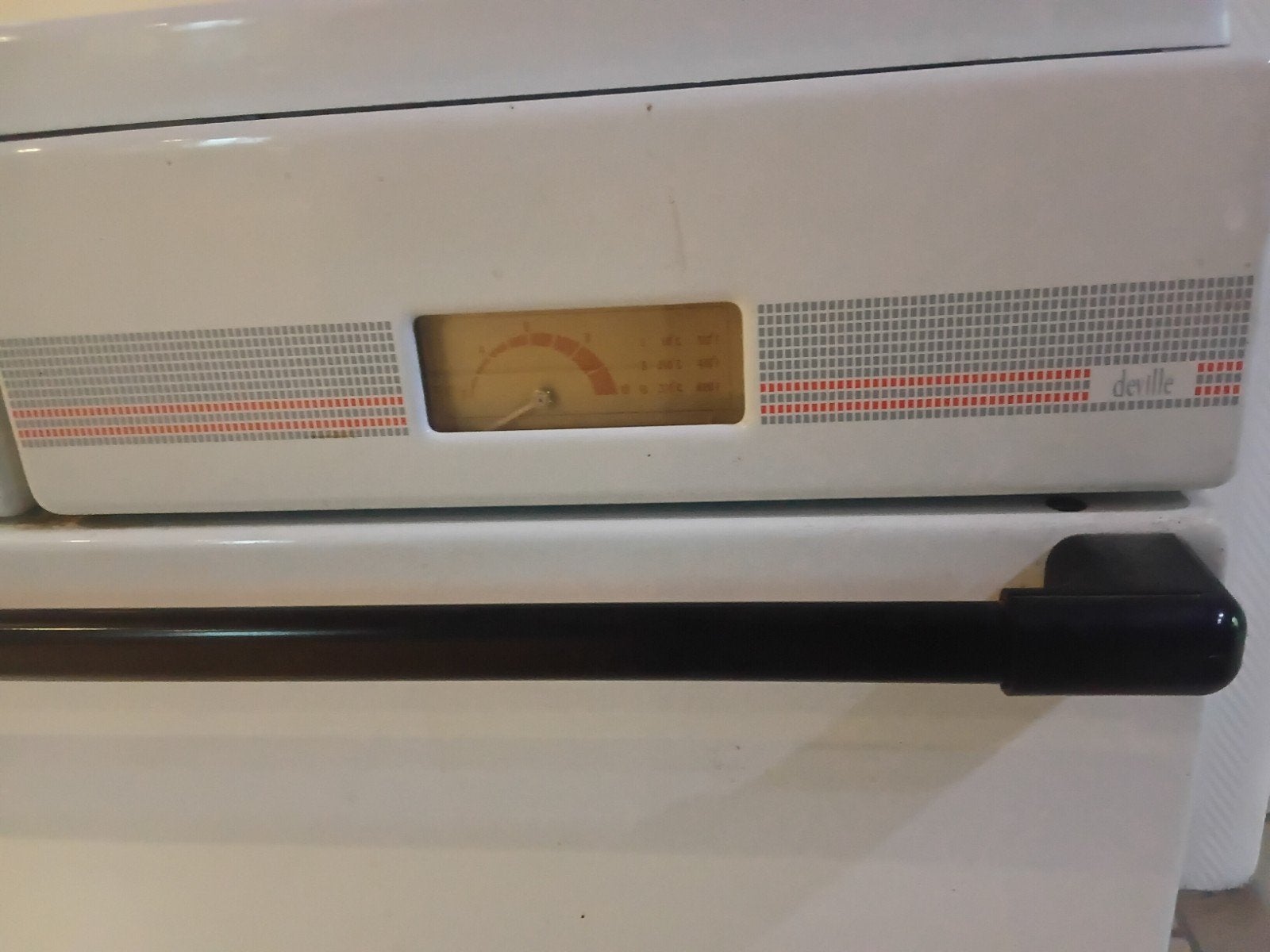 cuisinière Deville blanche bois et charbon L60cm l60cm H80cm, Maison & Meubles, Poêles, Cuisinière, Comme neuf, Enlèvement, Bois