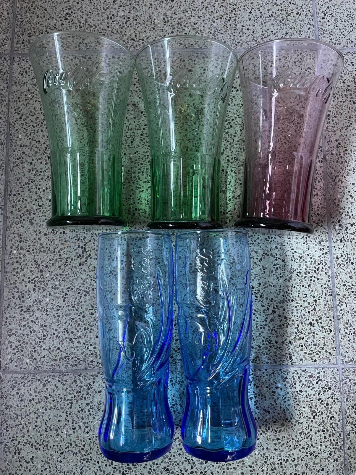 Coca cola glazen, Ophalen, Zo goed als nieuw, Frisdrankglas