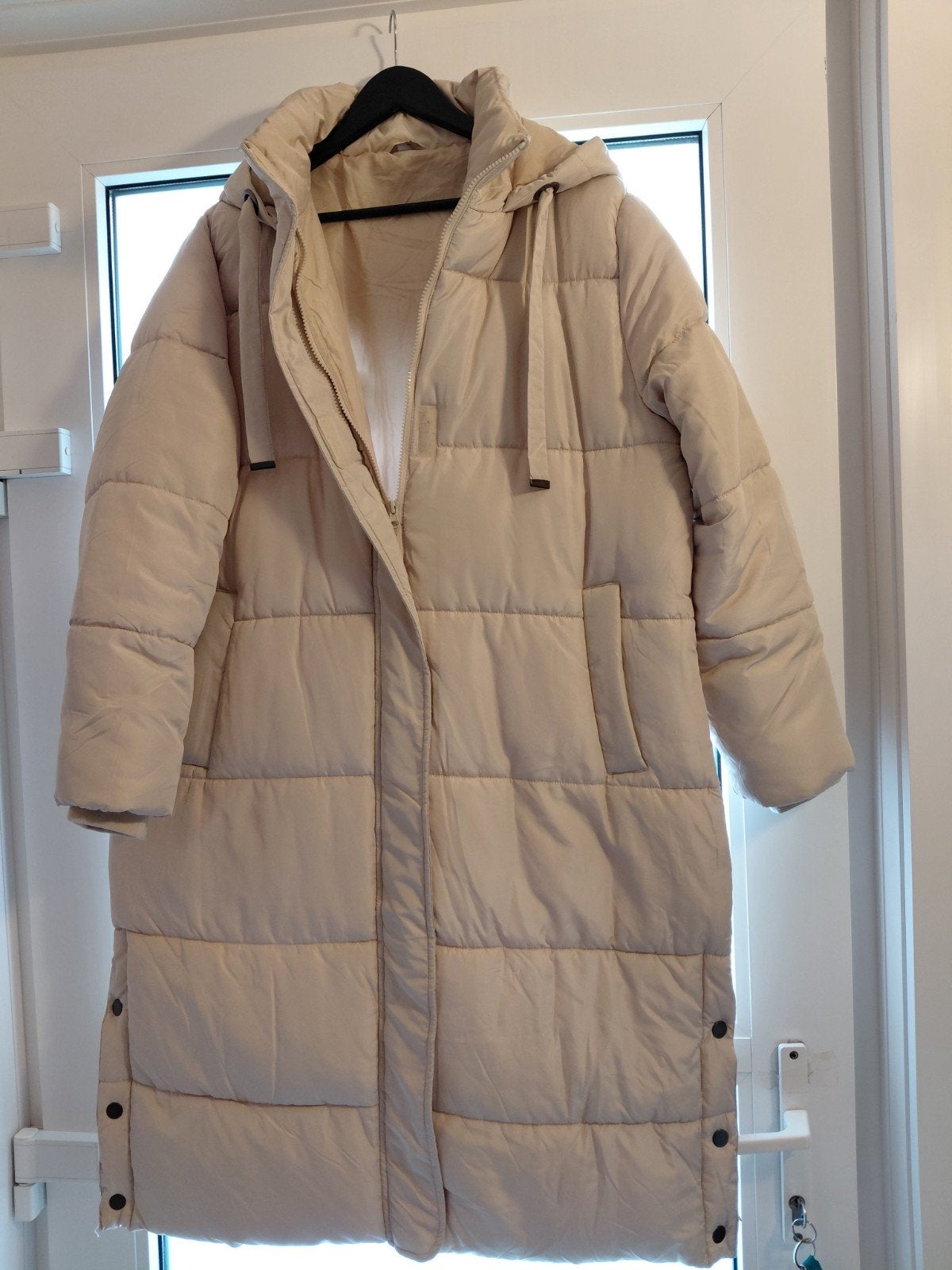 Veste d'hiver, Enlèvement, Comme neuf, Taille 42/44 (L), Beige
