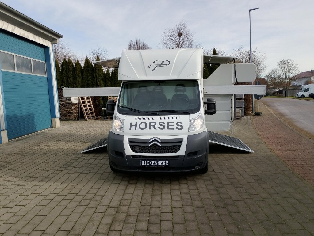 Remorque pour chevaux Horse van Chevaux Horsetrailer, Enlèvement, Utilisé, Polyester, Remorque 2 chevaux