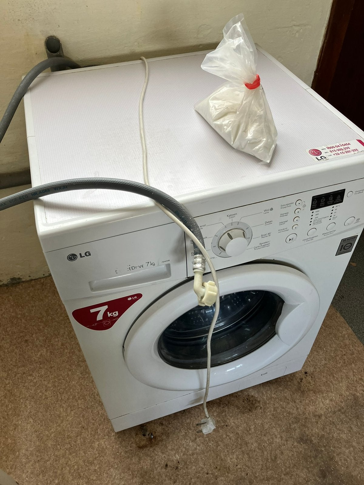 Wasmachine, Ophalen, Gebruikt