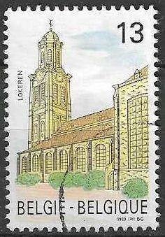 Belgique 1989 - Yvert/OBP 2331 - Tourisme - Lokeren (ST), Envoi, Affranchi, Oblitéré