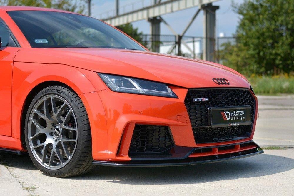 Maxton Design Spoiler Lip Splitter Voor Audi TT RS, Autos : Divers, Tuning & Styling, Envoi