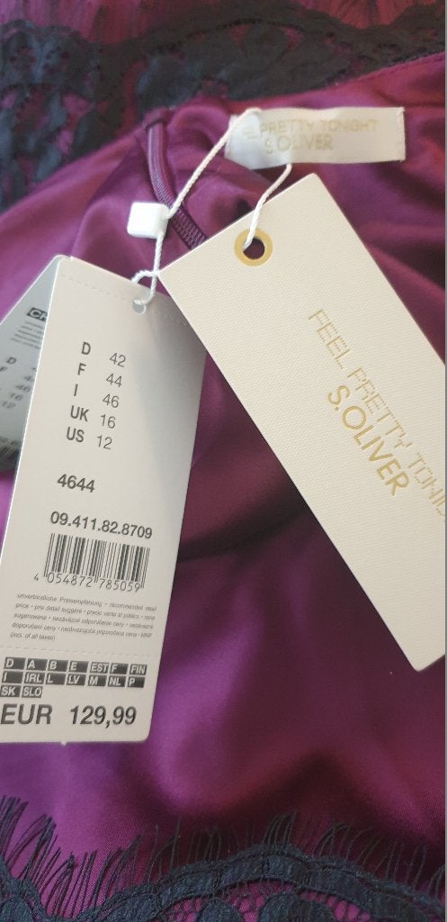Article NEUF : Robe S. Oliver - Taille 44 (42), Vêtements | Femmes, Enlèvement ou Envoi, Au-dessus du genou, S. Oliver, Violet