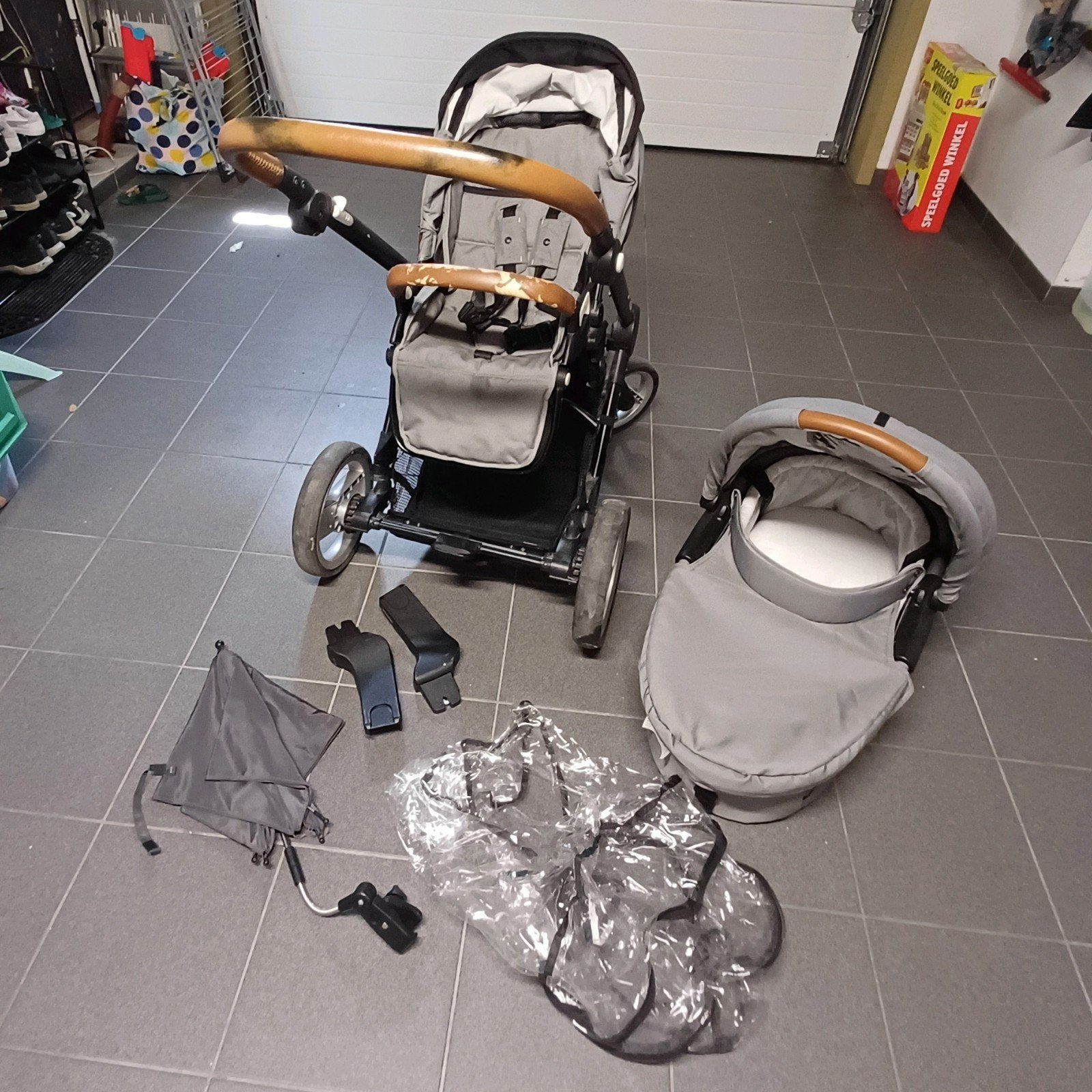 Buggy set Mutsy Evo, Gebruikt, Met reiswieg, Mutsy, Ophalen