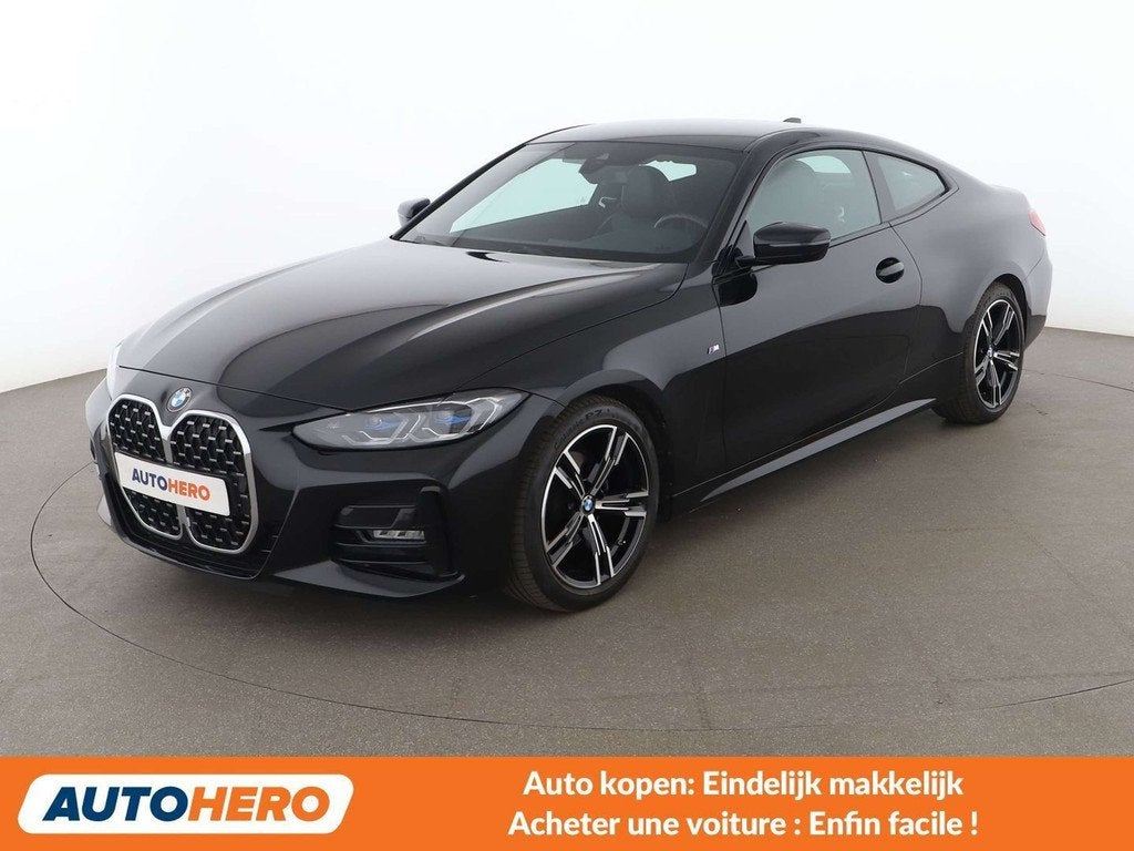 BMW 4 Serie 420 420i M Sport (année de construction 2022), Autos, BMW, Achat, Noir, Automatique, 184 ch