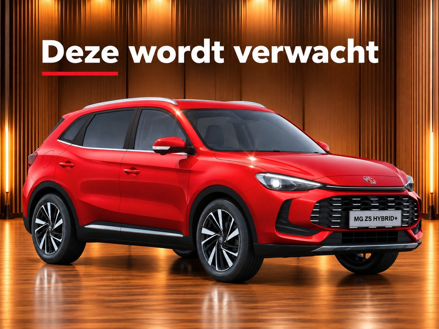 MG ZS 1.5 Hybrid+ 197pk Luxury automaat 8/2026, Autos, Entreprise, Noir, 5 places, Automatique