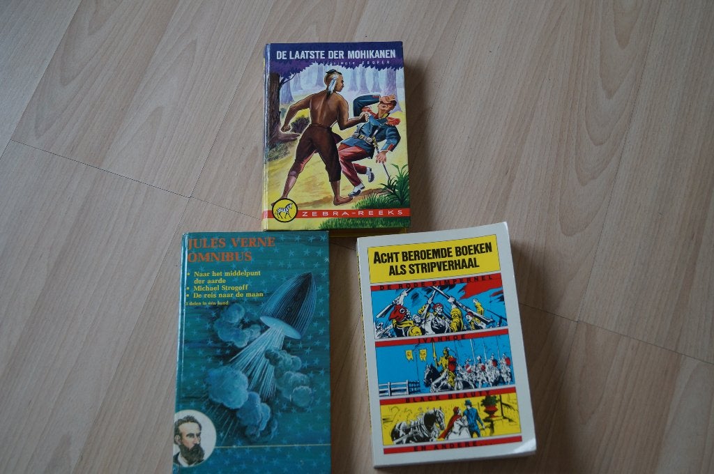 Lot van 3 vintage tijdloze jeugdboeken / klassiekers, Boeken, Ophalen of Verzenden