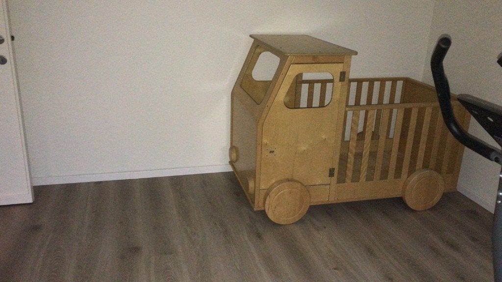 Kinderbed Auto, Ophalen, 70 tot 85 cm, 140 tot 160 cm, Zo goed als nieuw